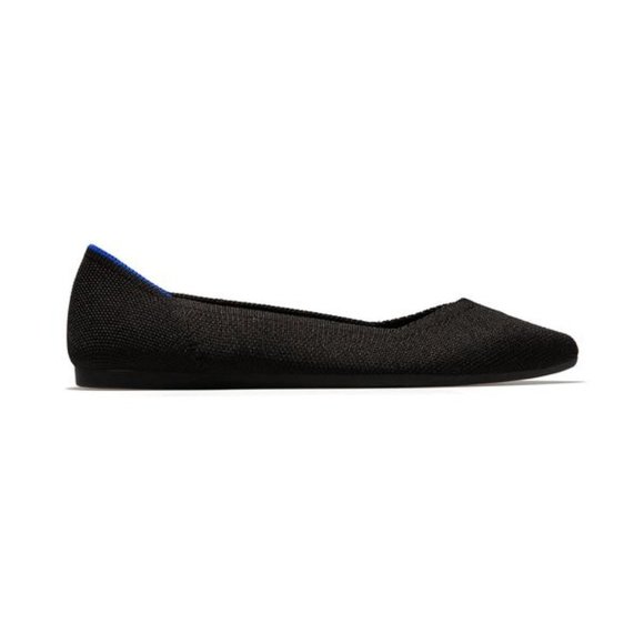 Rothy's Black Pointed Toe Flats - Picture 3 of 8
